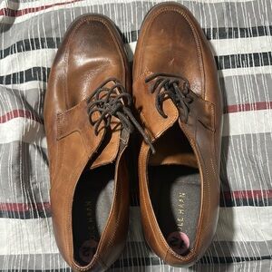 Cole Haan Men's Tan Leather Oxfords